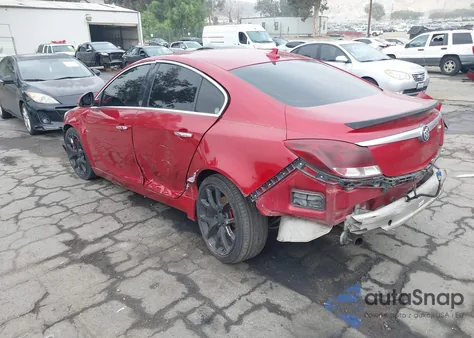 2012 Buick Regal Gs из США, поврежденный, VIN 2G4GV5GVXC9211484